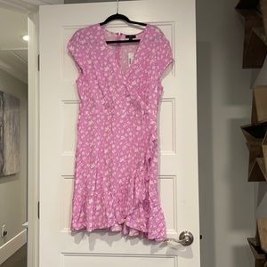 Brand new J Crew ruffled hem dress